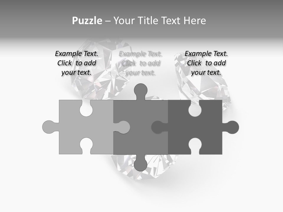 Clear Luxury Rock PowerPoint Template