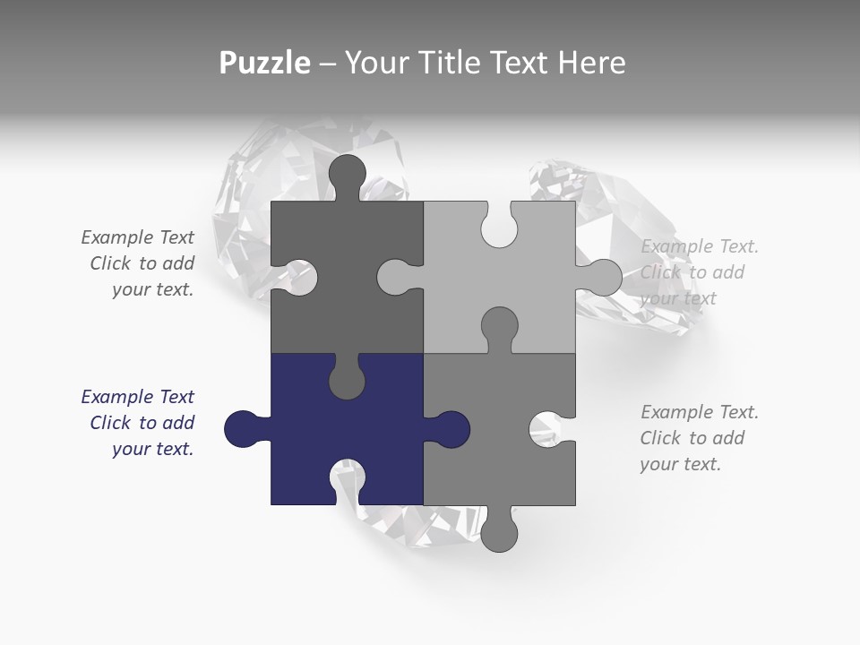 Clear Luxury Rock PowerPoint Template