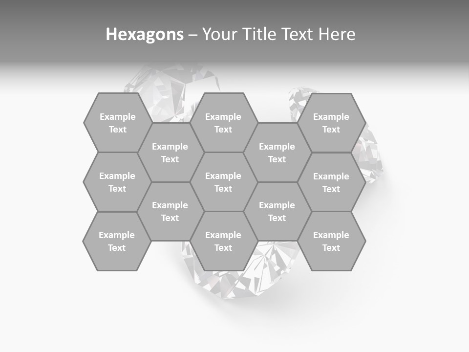 Clear Luxury Rock PowerPoint Template