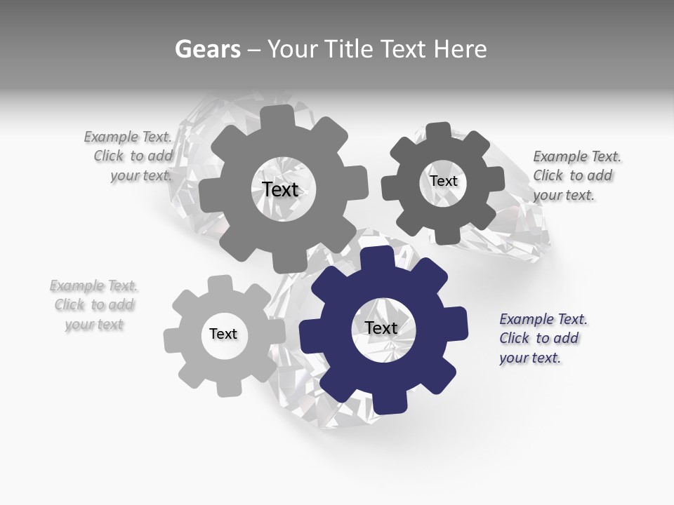 Clear Luxury Rock PowerPoint Template