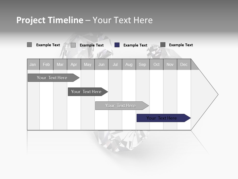 Clear Luxury Rock PowerPoint Template