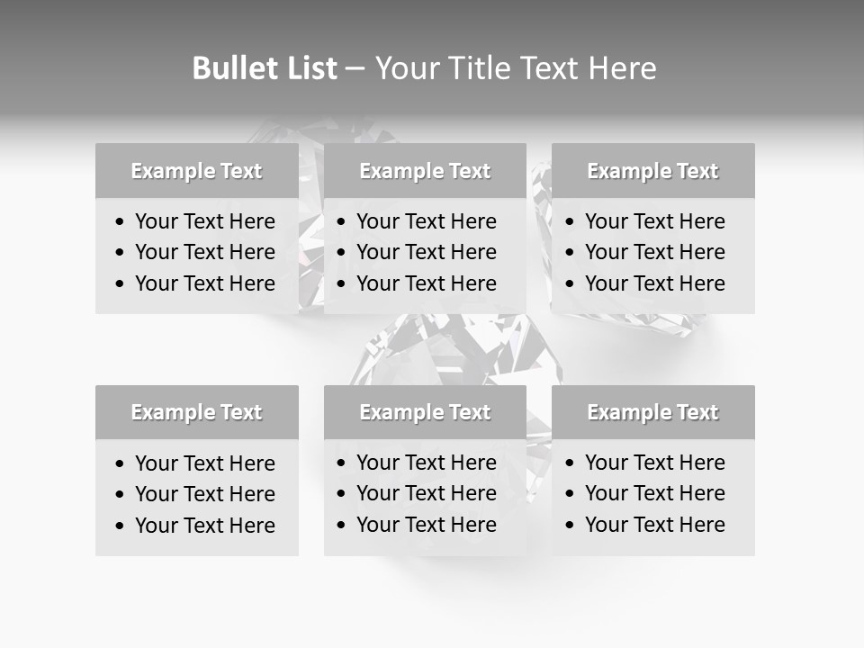 Clear Luxury Rock PowerPoint Template