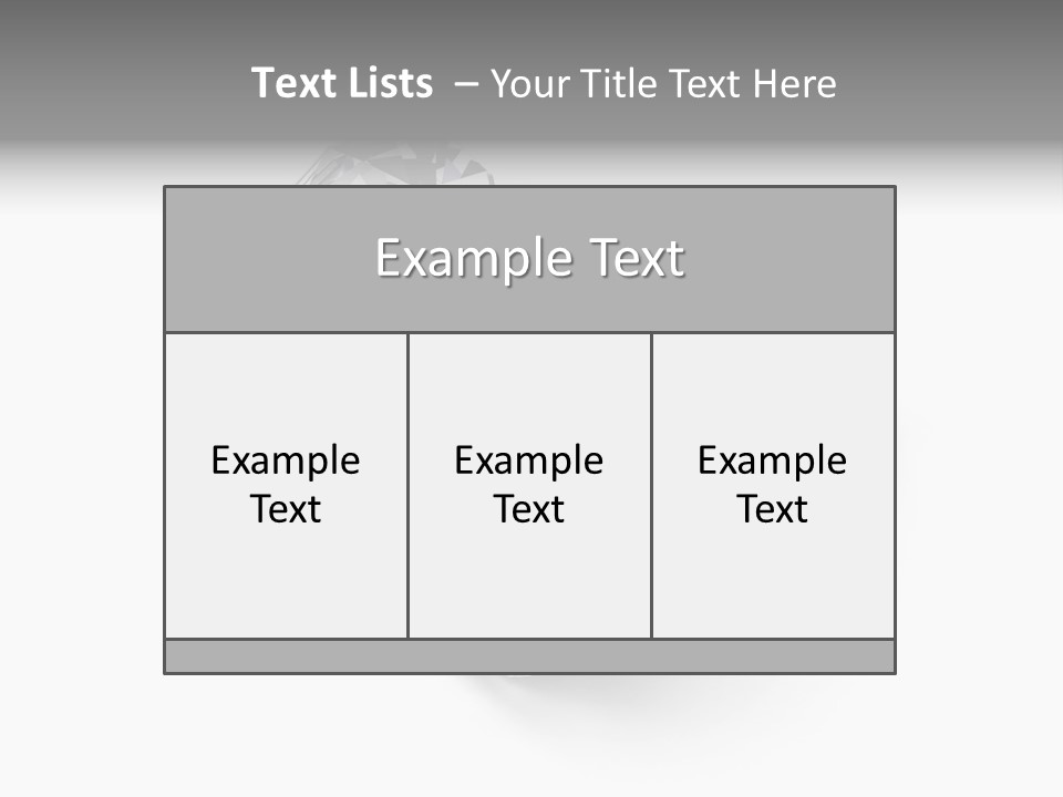 Clear Luxury Rock PowerPoint Template