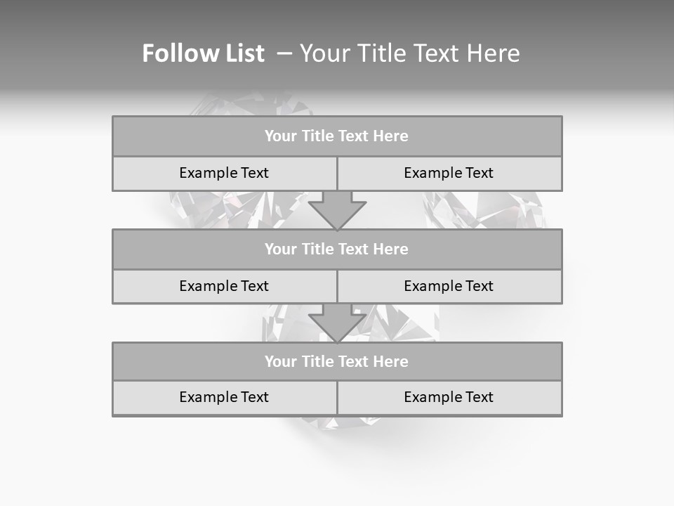 Clear Luxury Rock PowerPoint Template