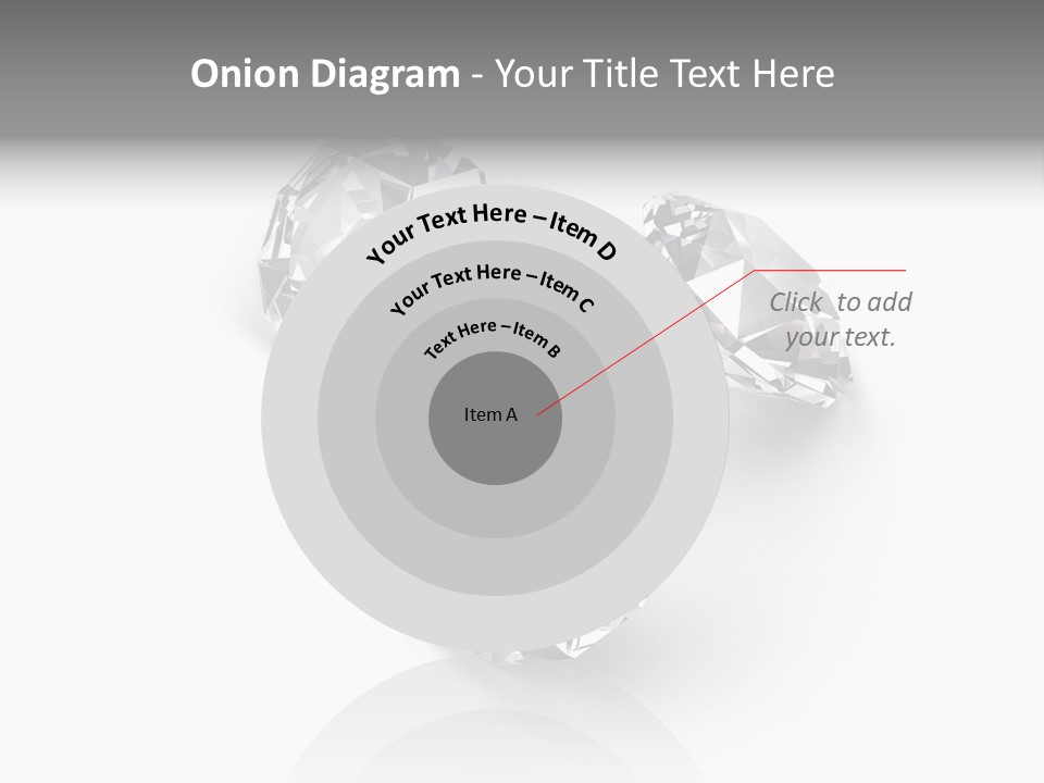 Clear Luxury Rock PowerPoint Template