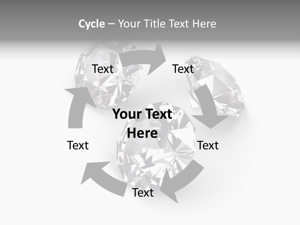 Clear Luxury Rock PowerPoint Template