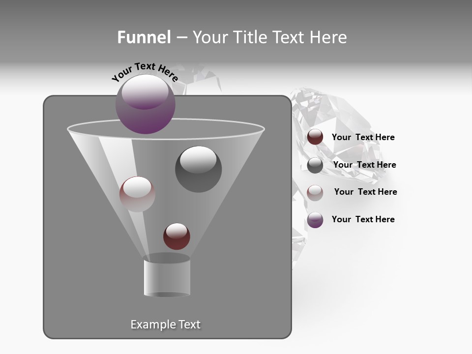 Clear Luxury Rock PowerPoint Template