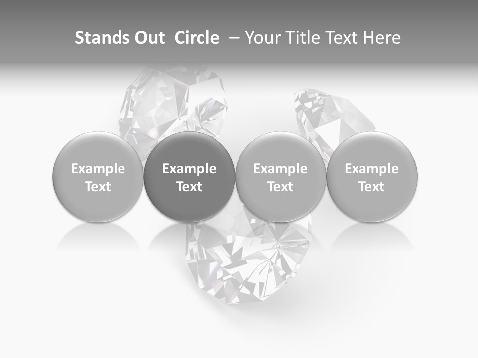 Clear Luxury Rock PowerPoint Template