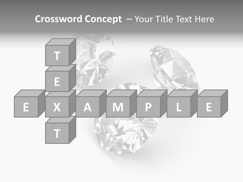 Clear Luxury Rock PowerPoint Template