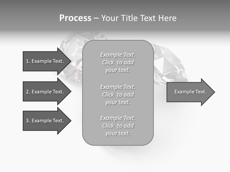 Clear Luxury Rock PowerPoint Template