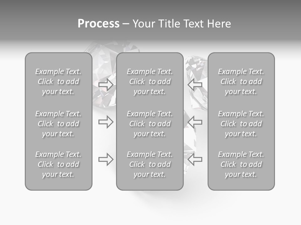 Clear Luxury Rock PowerPoint Template