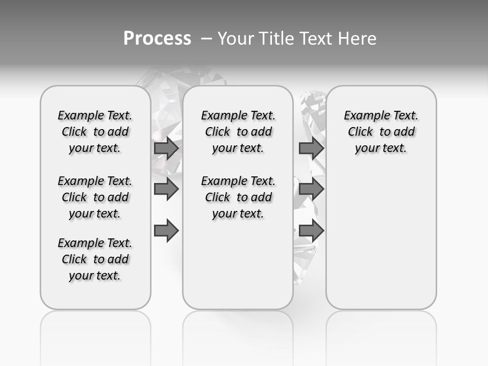 Clear Luxury Rock PowerPoint Template