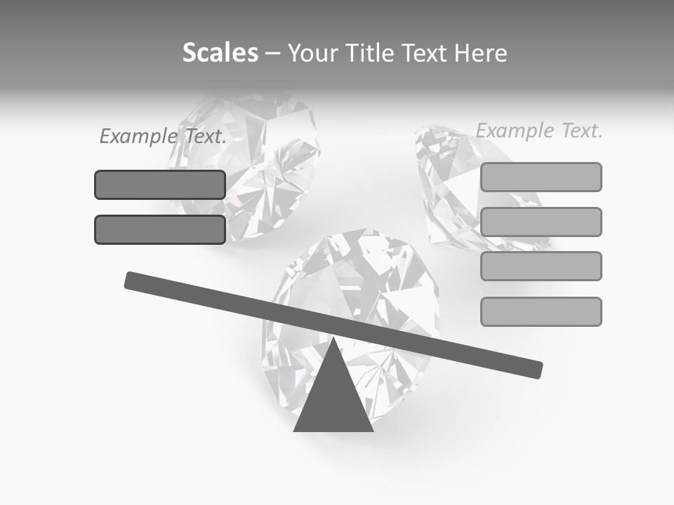 Clear Luxury Rock PowerPoint Template