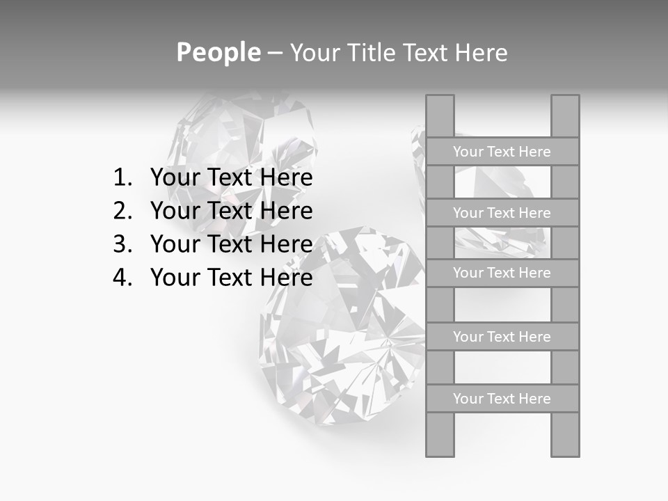 Clear Luxury Rock PowerPoint Template