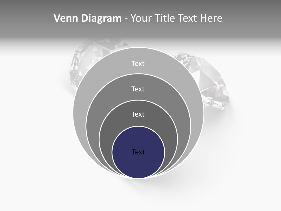 Clear Luxury Rock PowerPoint Template