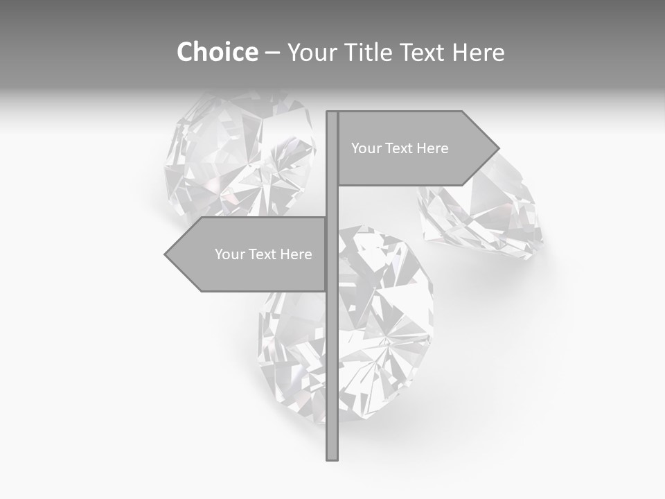 Clear Luxury Rock PowerPoint Template