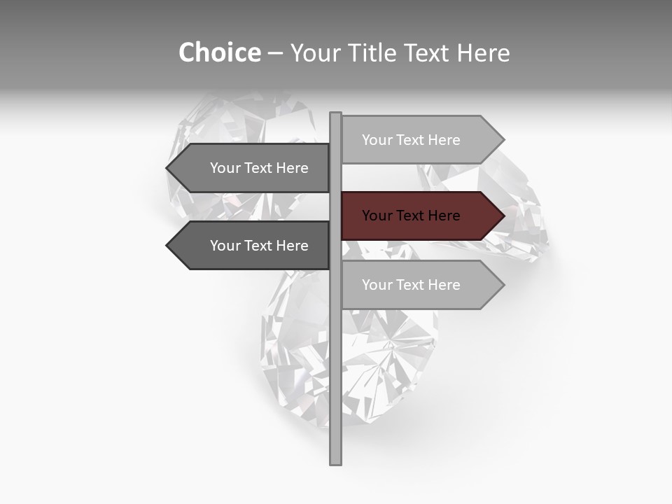 Clear Luxury Rock PowerPoint Template