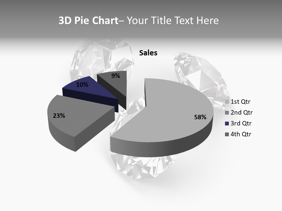 Clear Luxury Rock PowerPoint Template
