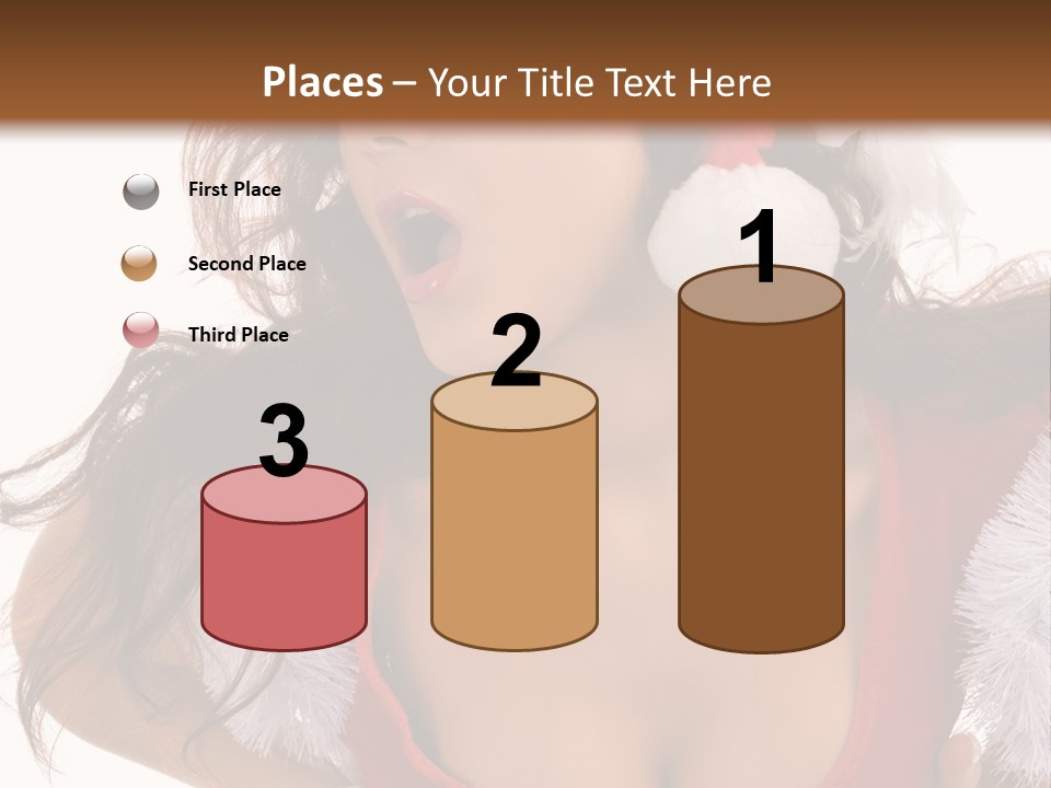 Christmas Baby Enjoyment PowerPoint Template