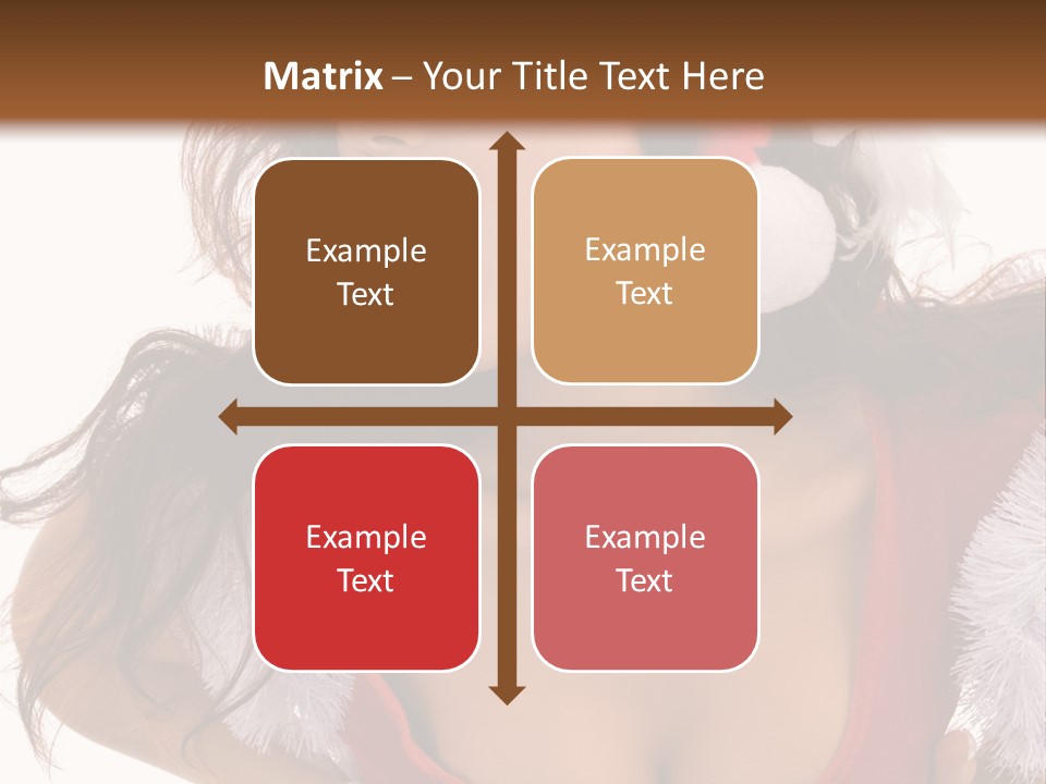 Christmas Baby Enjoyment PowerPoint Template