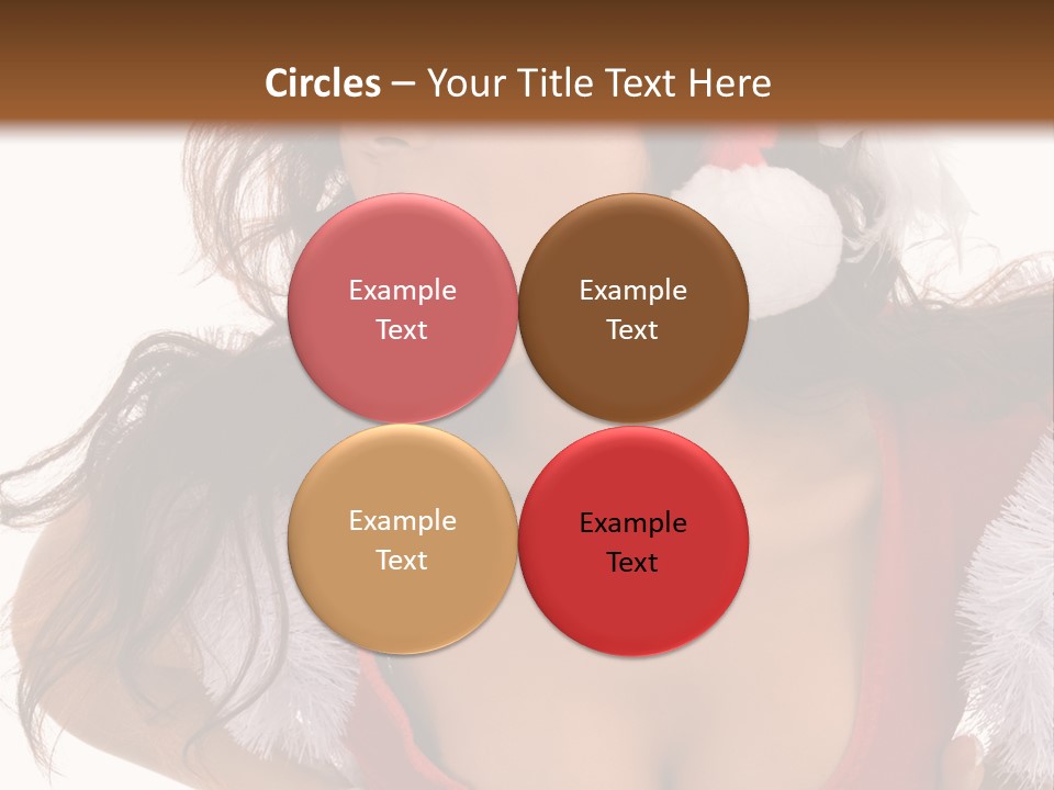 Christmas Baby Enjoyment PowerPoint Template