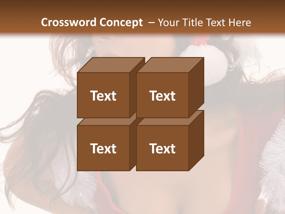 Christmas Baby Enjoyment PowerPoint Template