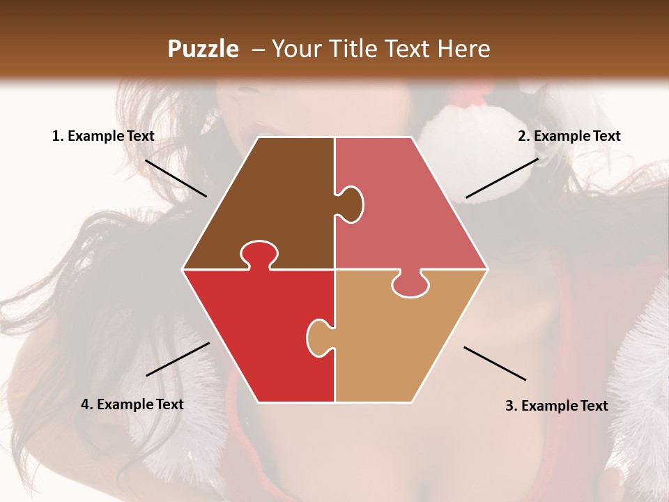 Christmas Baby Enjoyment PowerPoint Template