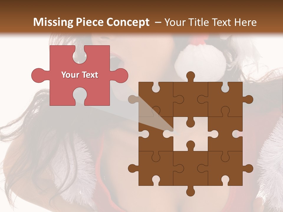 Christmas Baby Enjoyment PowerPoint Template