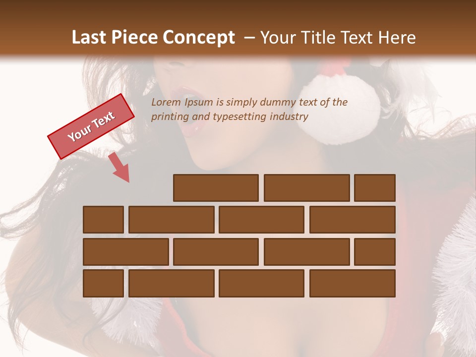 Christmas Baby Enjoyment PowerPoint Template