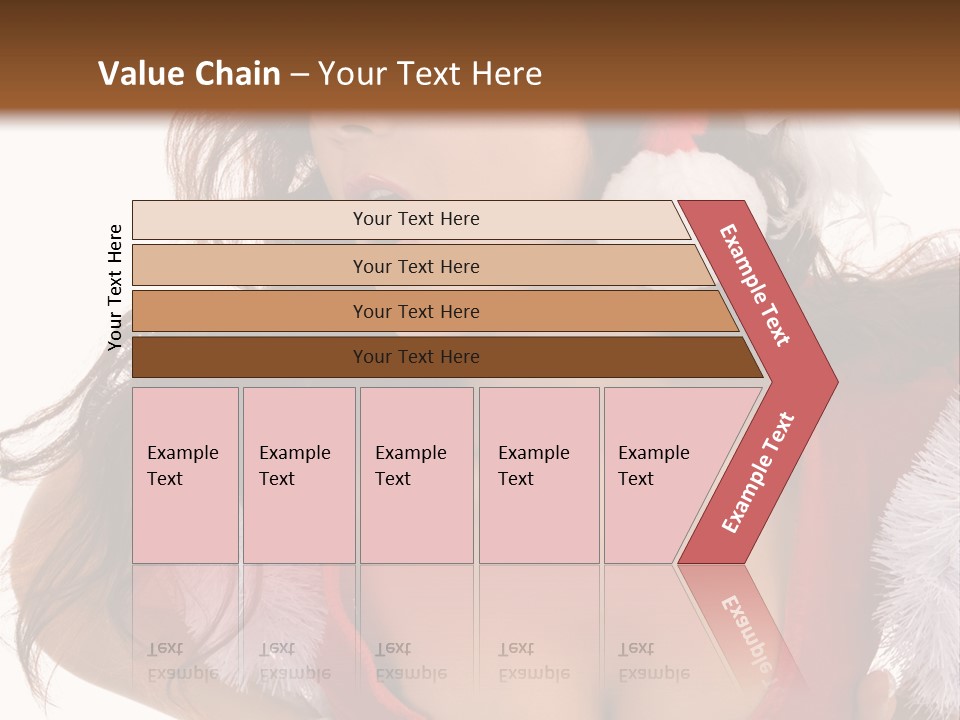 Christmas Baby Enjoyment PowerPoint Template