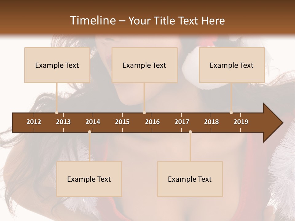 Christmas Baby Enjoyment PowerPoint Template