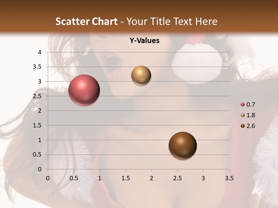 Christmas Baby Enjoyment PowerPoint Template