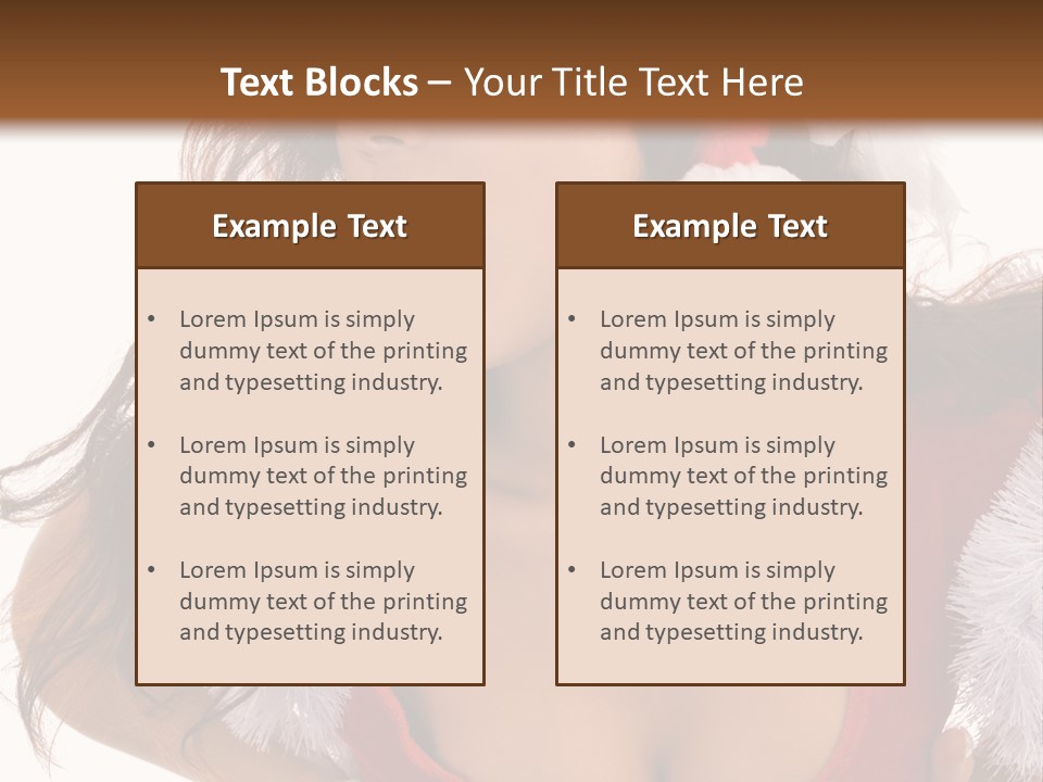 Christmas Baby Enjoyment PowerPoint Template
