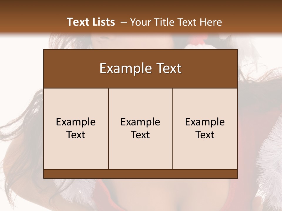 Christmas Baby Enjoyment PowerPoint Template