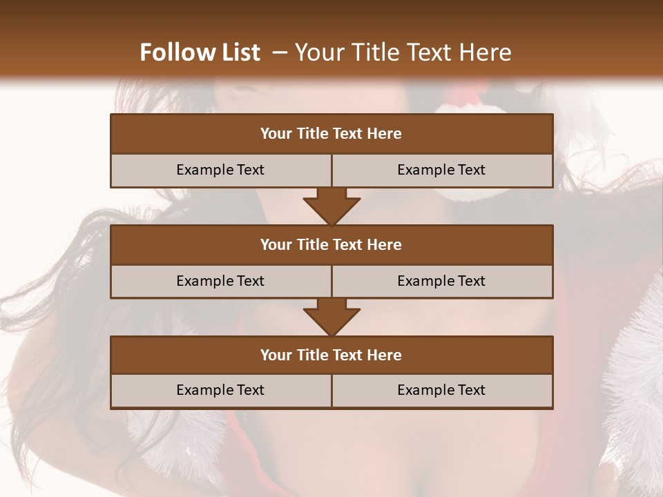 Christmas Baby Enjoyment PowerPoint Template