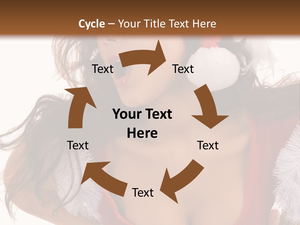 Christmas Baby Enjoyment PowerPoint Template