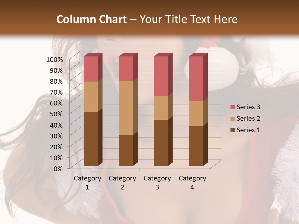 Christmas Baby Enjoyment PowerPoint Template