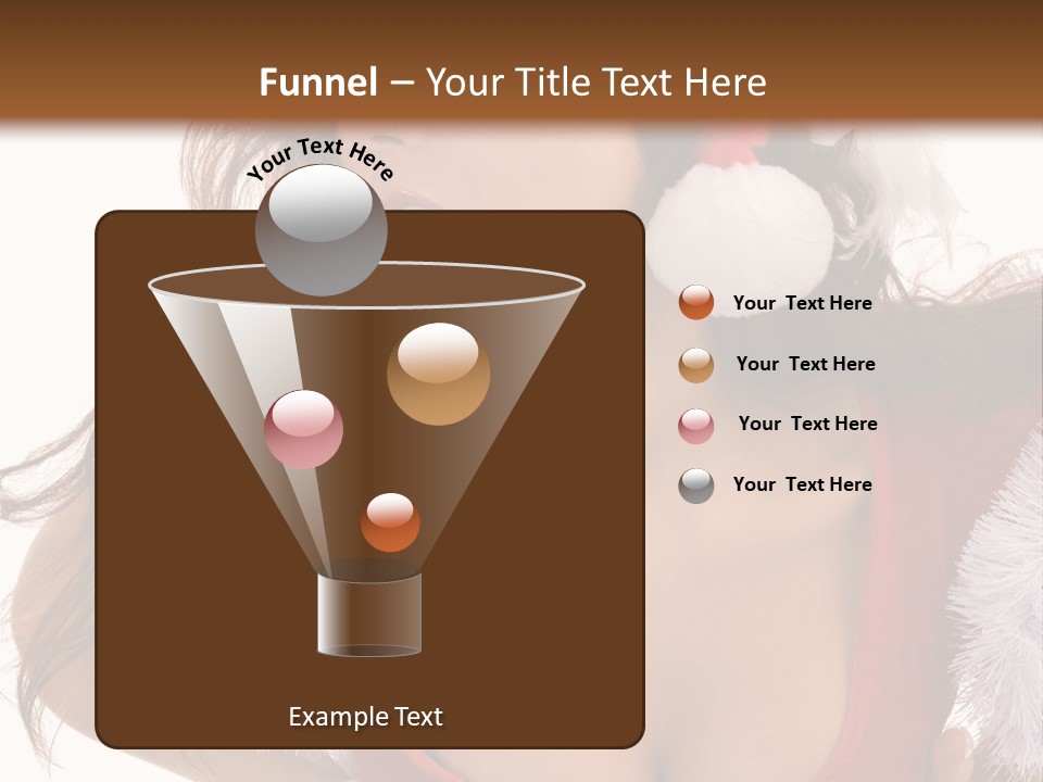 Christmas Baby Enjoyment PowerPoint Template