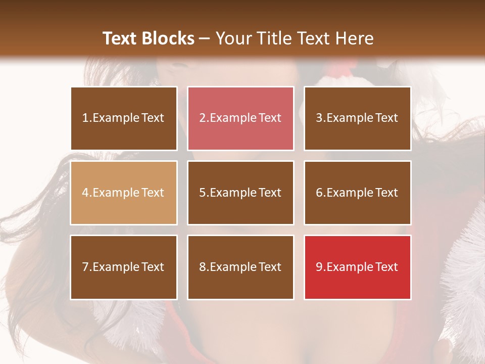 Christmas Baby Enjoyment PowerPoint Template