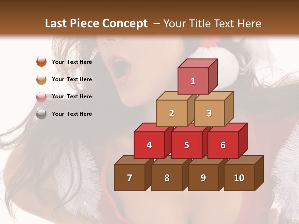 Christmas Baby Enjoyment PowerPoint Template