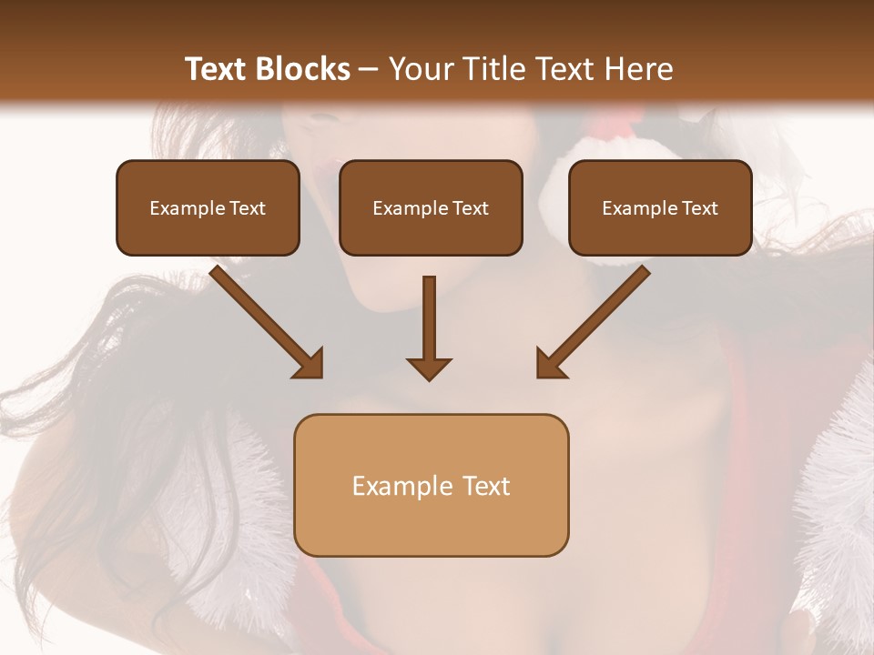 Christmas Baby Enjoyment PowerPoint Template