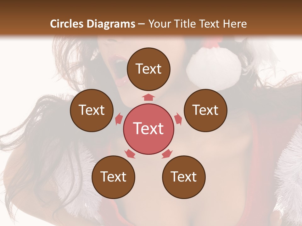 Christmas Baby Enjoyment PowerPoint Template