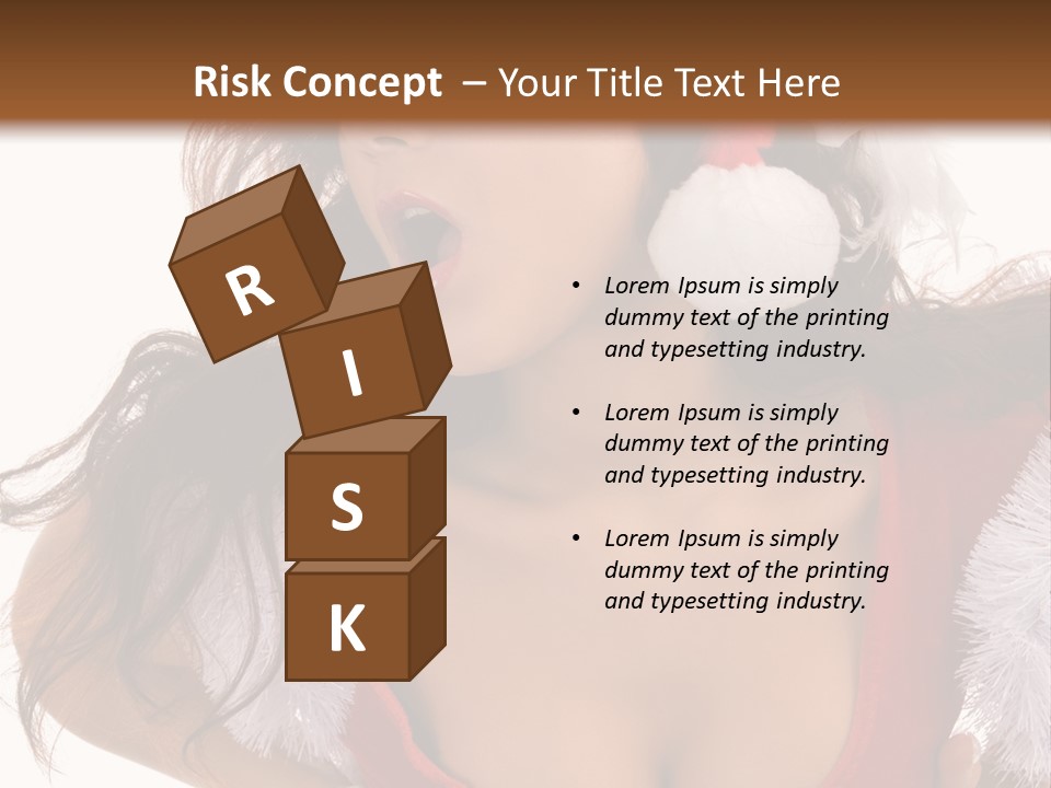 Christmas Baby Enjoyment PowerPoint Template