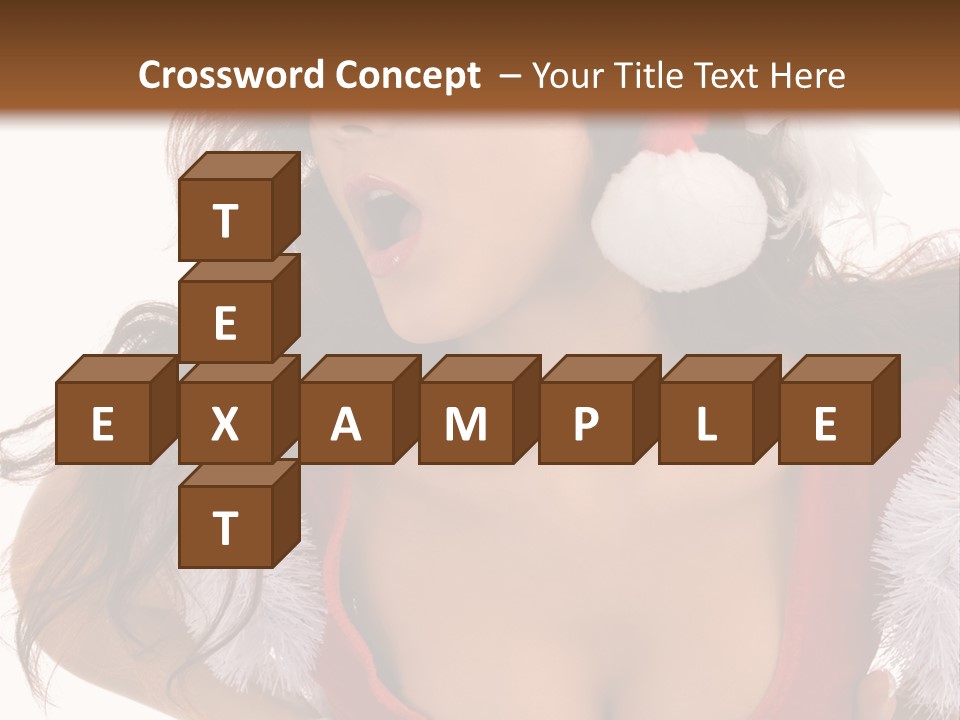 Christmas Baby Enjoyment PowerPoint Template