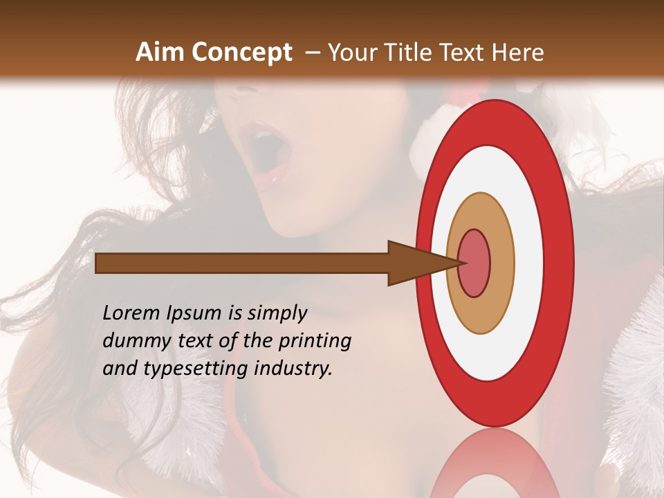 Christmas Baby Enjoyment PowerPoint Template