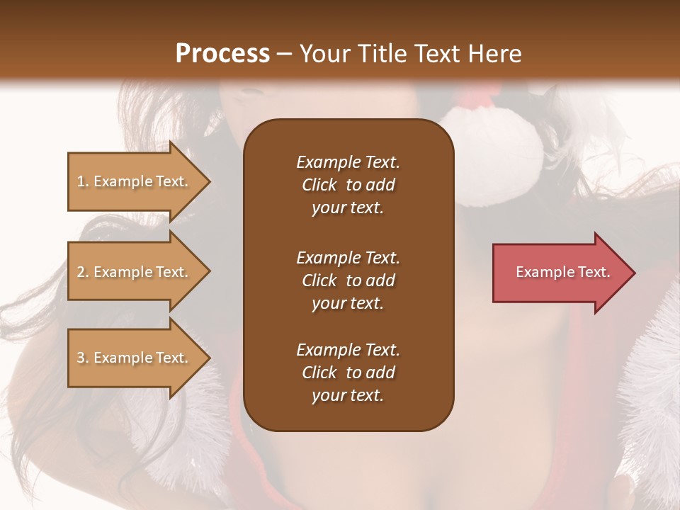 Christmas Baby Enjoyment PowerPoint Template