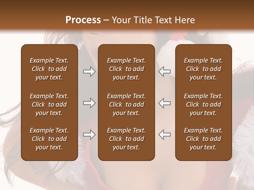 Christmas Baby Enjoyment PowerPoint Template