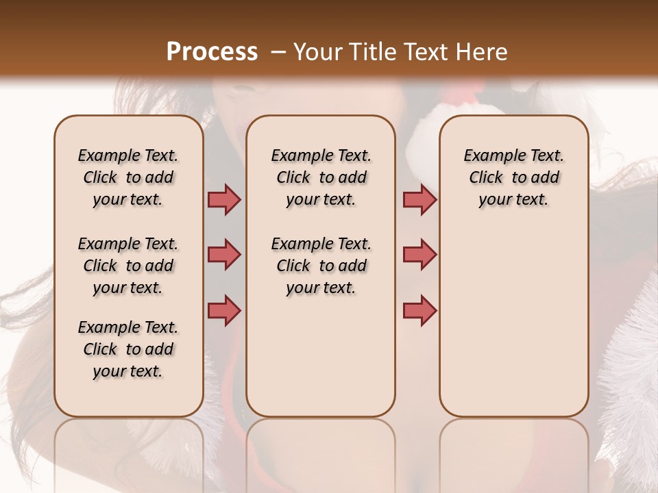 Christmas Baby Enjoyment PowerPoint Template