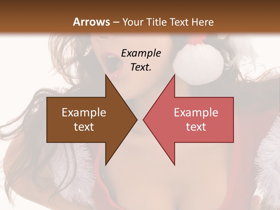 Christmas Baby Enjoyment PowerPoint Template