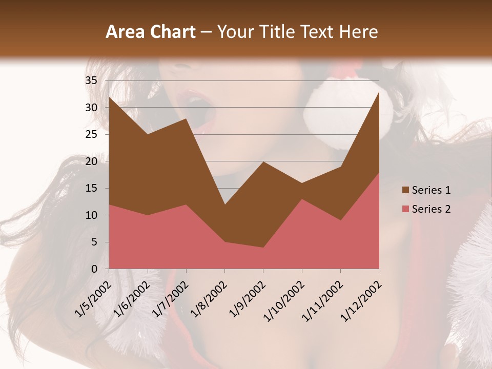 Christmas Baby Enjoyment PowerPoint Template
